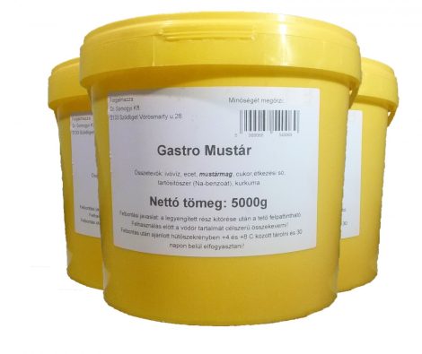 Gastro Mustár [5kg]