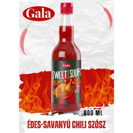 Gala édes-savanyú chili szósz [600ml]