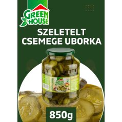 GreenHouse szeletelt csemege uborka [850g]