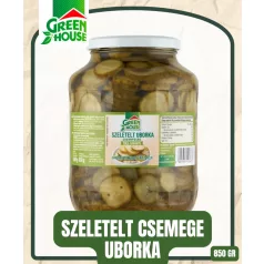 GreenHouse szeletelt csemege uborka [850g]