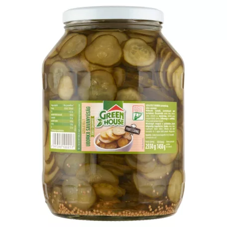 GreenHouse szeletelt csemege uborka [1450g]