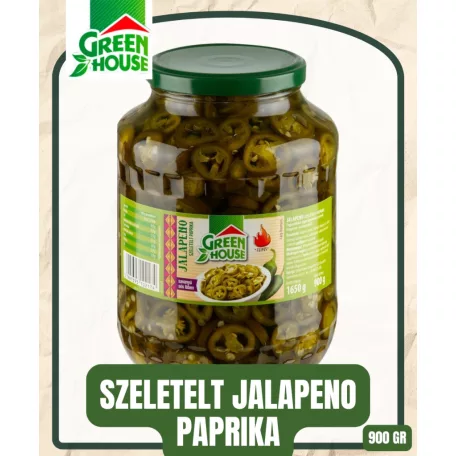 GreenHouse szeletelt Jalapeno paprika [900g]