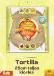 El Sabor - Tortilla 25cm teljes kiőrlés [4db]