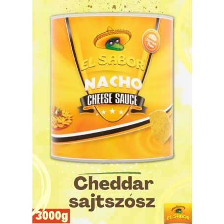 El Sabor Cheddar sajtszósz [3000g]