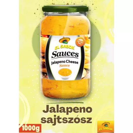 El Sabor Jalapeno sajtszósz [1000g]