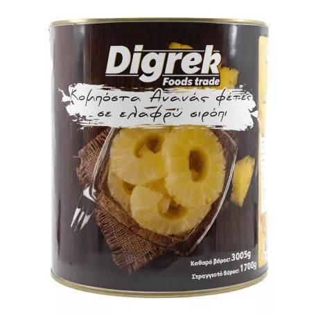 Digrek Ananász szeletelt [1700g]