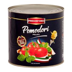 PREGODORO Hámozott egész paradicsom [2500g]