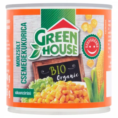 GreenHouse szuperédes morzsolt csemegekukorica konzerv [12x270g]
