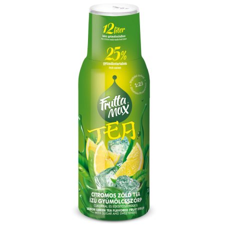 Frutta Max zöld tea ízű szörp [500ml]