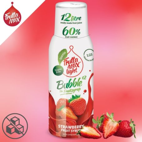 Frutta Max Light eper ízű szörp [500ml]