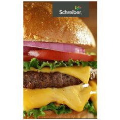 Schreiber - Hamburger & szendvics lapka sajt [1.082kg]