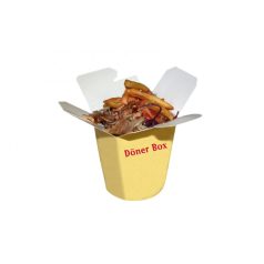 Döner Box 500ml fehér [50db]