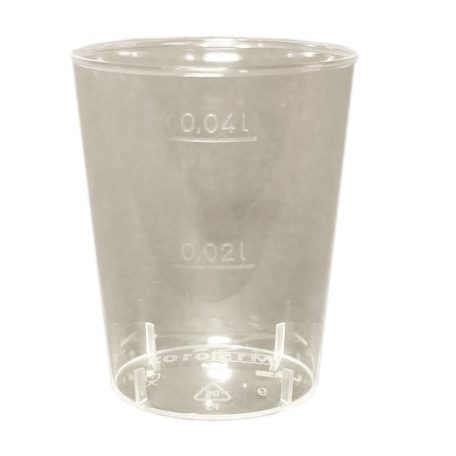 Műanyag 2-4 cl pohár [50db]