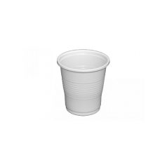 Műanyag pohár 0.8dl fehér [100db]