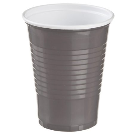 Műanyag pohár Cappuccino 1.8dl barna [100db]