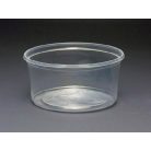 Műanyag kerek tál 250ml [100db]