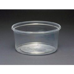 Műanyag kerek tál 250ml [50db]