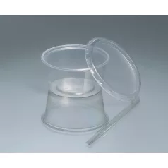 Műanyag kerek tál tető [100db]