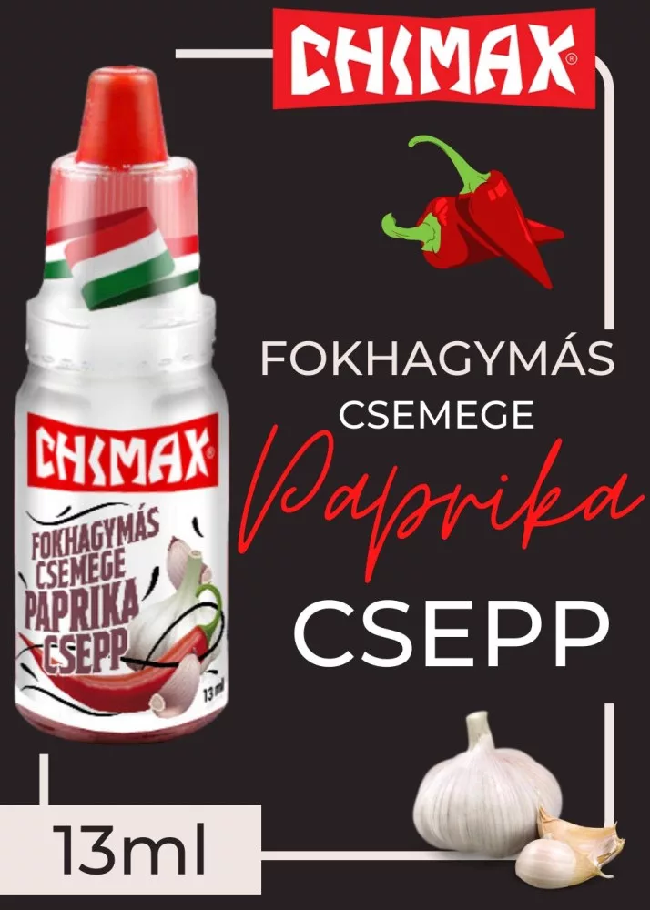 Chimax fokhagymás csepp [13ml] - Julianus Bt. | Street-Food