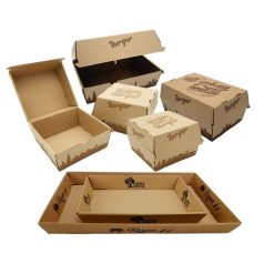 StreetFood tálcák, papír boxok